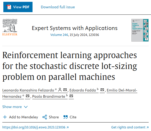Reinforcement Learning for Stochastic Lot-Sizing